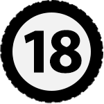 لاستیک سایز 18