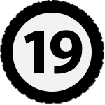لاستیک سایز 19